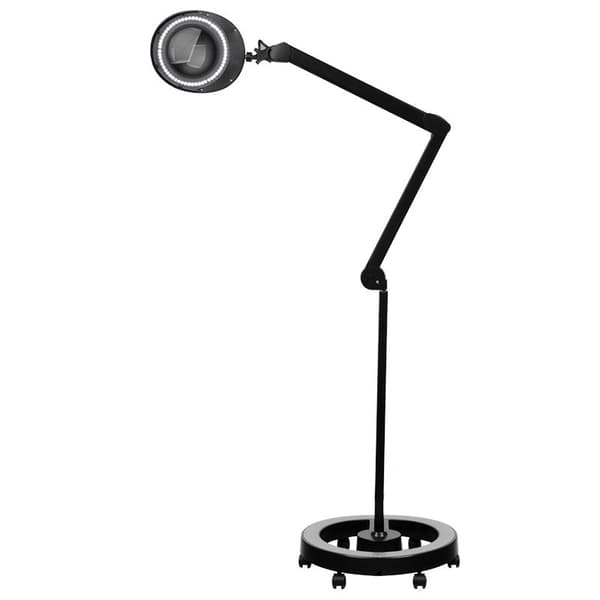Forstørrelseslampe Elegante 6025 60 led smd 5d sort med stativ