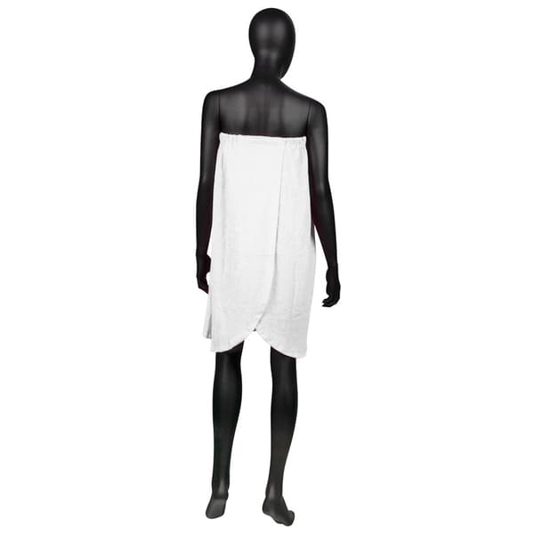 Terry Cloth Cape White