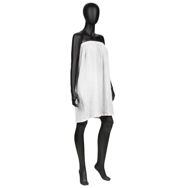 Terry Cloth Cape White
