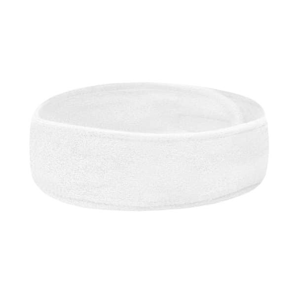 Frotté pandebånd hvid