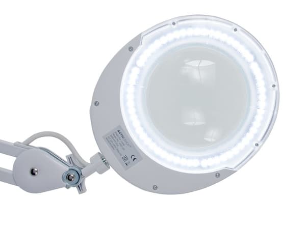 Elegante 6025 60 LED 5D förstoringsglas lampa för bordsskiva