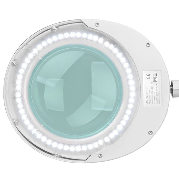 Elegante 6025 60 LED 5D förstoringsglas lampa för bordsskiva