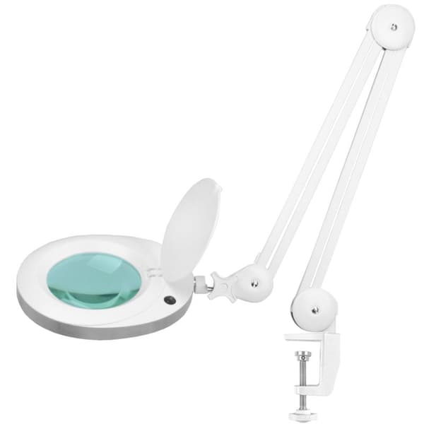 Elegante 6025 60 LED 5D förstoringsglas lampa för bordsskiva