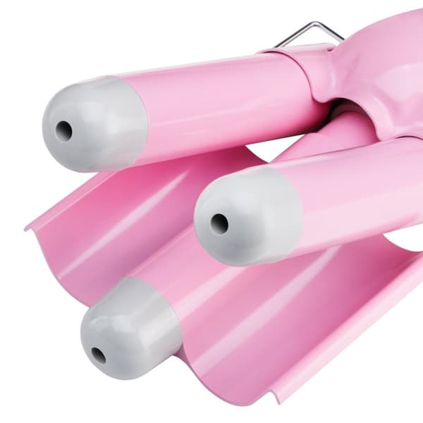 Trio XL vaaleanpunaiset hiukset heiluttava rauta K-222