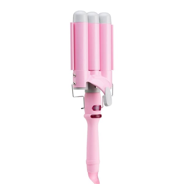 Trio XL vaaleanpunaiset hiukset heiluttava rauta K-222