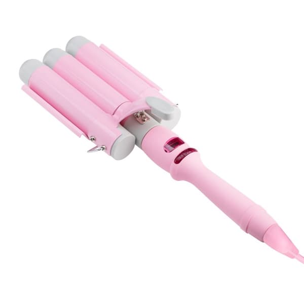 Trio XL vaaleanpunaiset hiukset heiluttava rauta K-222