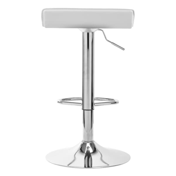 4Rico Barpall QS-B08 eko läder vit