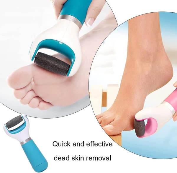Electric Foot File Professional Hard Skin Remover Foot Care Ihonpoistoaine, joka poistaa halkeilevat kantapäät ja kuolleen ihon muutamassa minuutissa