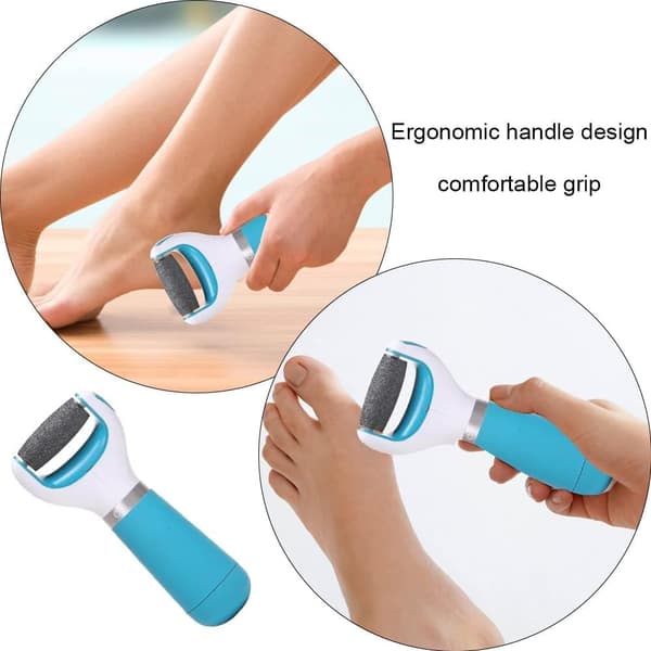 Electric Foot File Professional Hard Skin Remover Foot Care Ihonpoistoaine, joka poistaa halkeilevat kantapäät ja kuolleen ihon muutamassa minuutissa