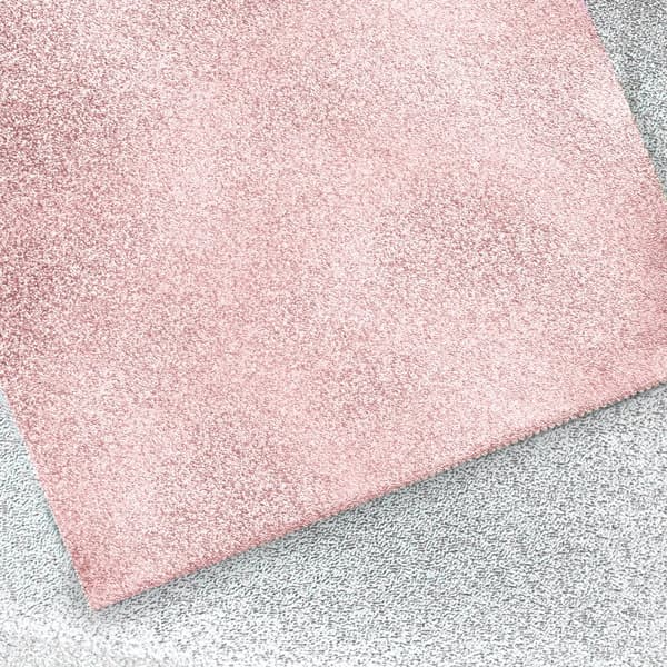OM! VÆRKTØJ Aluminiumsfolie bølgepaprulle ROSA GOLD 100m