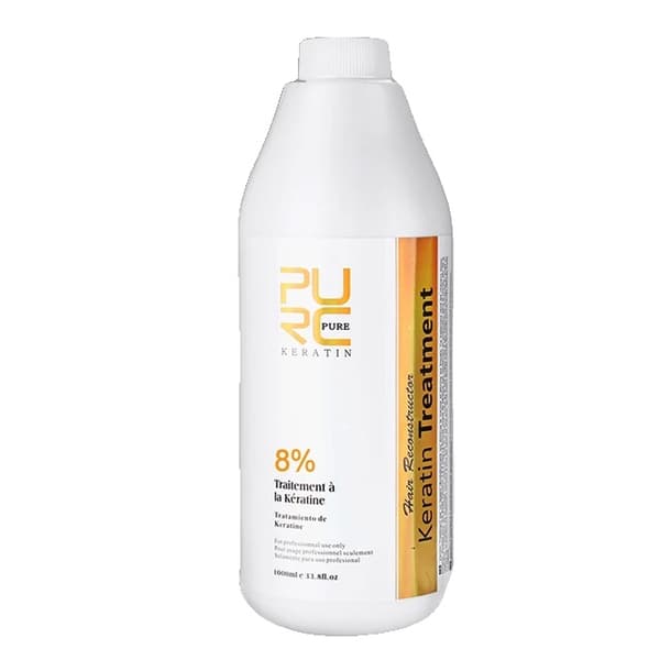 Keratinbehandling för hår, rätning, utjämning, 8 procent 1000ml