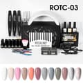 Miniatyrbild 2 av 2: Nagelverktygssatser, Gel Polish Set, Manikyr Nagelkonst, ROTC-03