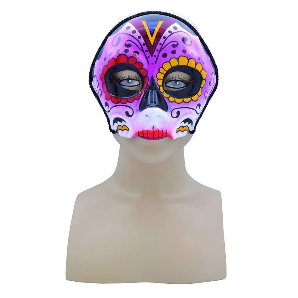 Bristol Novelty Unisex vuxna Sugar Skull Mask