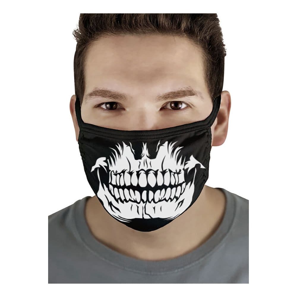 Skull Teeth Munnbind