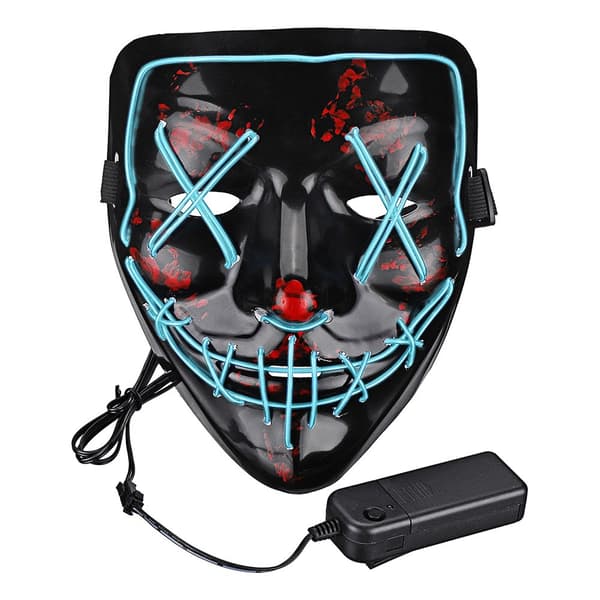 El Wire Purge LED Mask