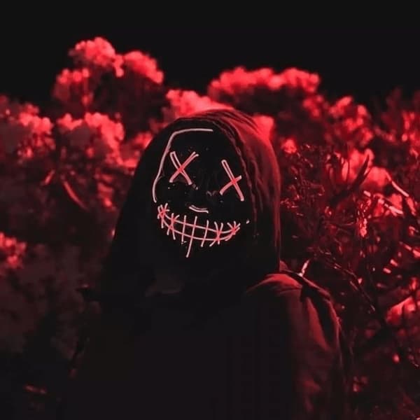 El Wire Purge LED Mask