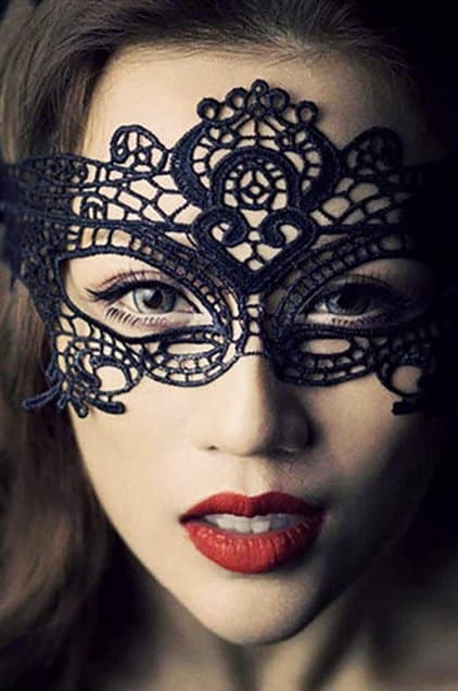 Ögonmask Filigree Svart