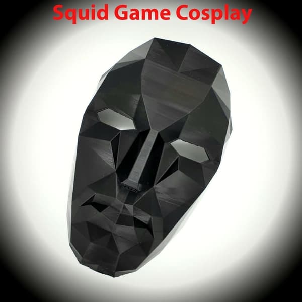 Squid Game Front Man Boss cosplay Halloween festmaske