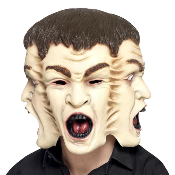 Tre Ansigter Latexmask