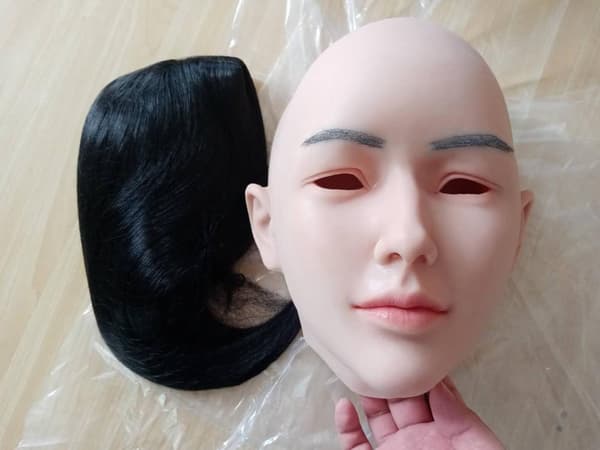 3G Ny Alice Realistisk Ansigtsmaske Blød Silikone Kvindemaske til Masquerade Halloween Maske Til Crossdresser Drag Queen Transgender