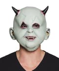 Miniatyrbild 1 av 3: Besatt Djävuls Baby Mask Med Horn
