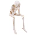 Miniatyrbild 1 av 9: Halloween skelettfigur Spooky Skull Dekoration Fest Spökhus - See No Evil