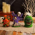 Miniatyrbilde 3 av 5: Halloween skummelt skrekkornament skummelt dekorasjonsfest - Skull Tree