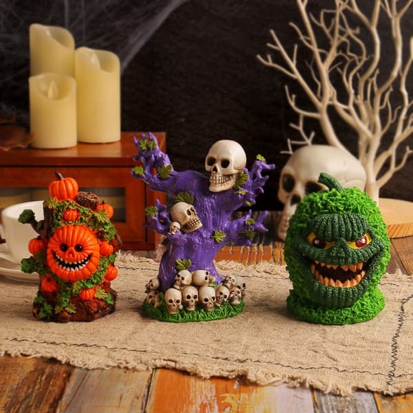 Halloween skummelt skrekkornament skummelt dekorasjonsfest - Skull Tree