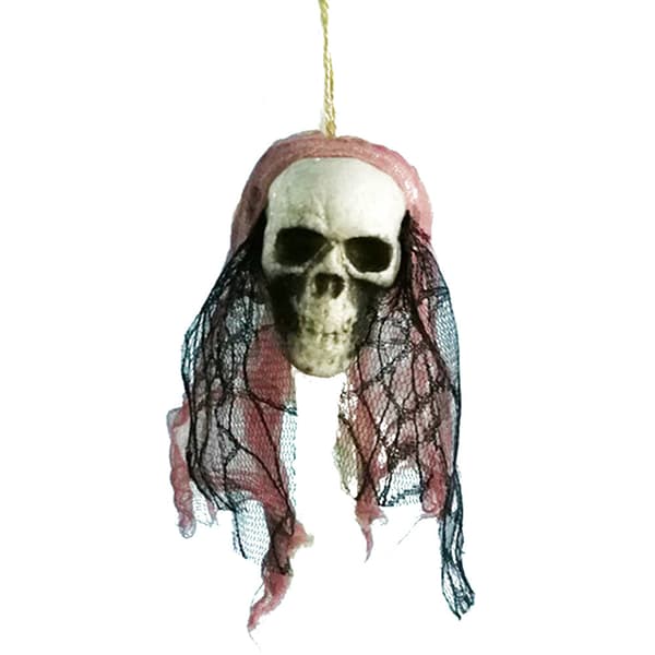 Halloween - skelet kranie skræmmende hoved