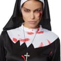 Miniatyrbillede 10 af 11: Halloween nonne kostume