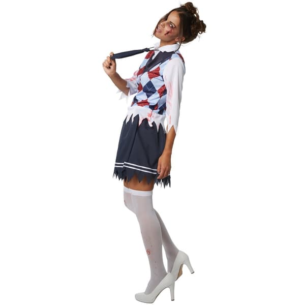 Halloween skolepige kostume