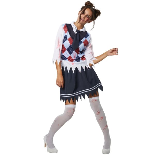 Halloween skolepige kostume