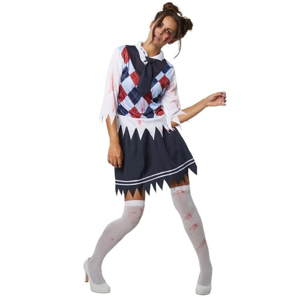 Halloween skolepige kostume