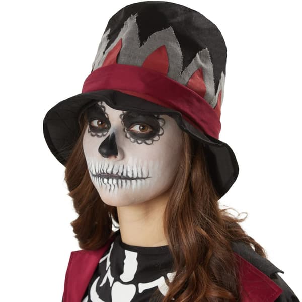 Uhyggelig Skull Lady kostume
