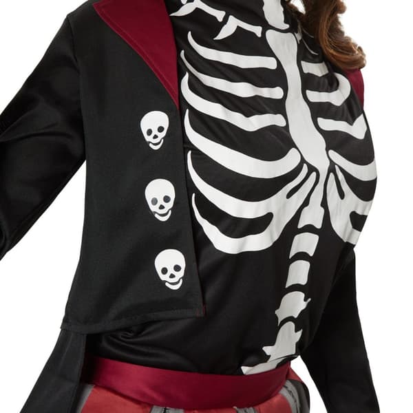 Uhyggelig Skull Lady kostume