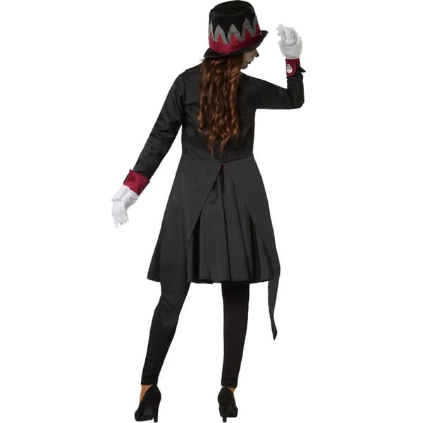 Uhyggelig Skull Lady kostume