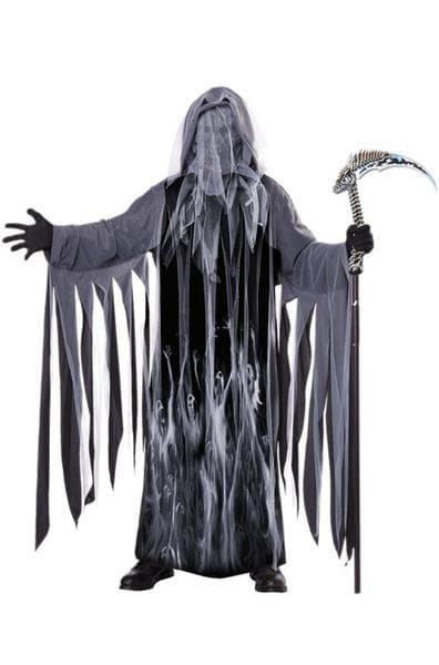 Soul Taker Maskeraddräkt Halloween One Size Small/Medium Svart S/M