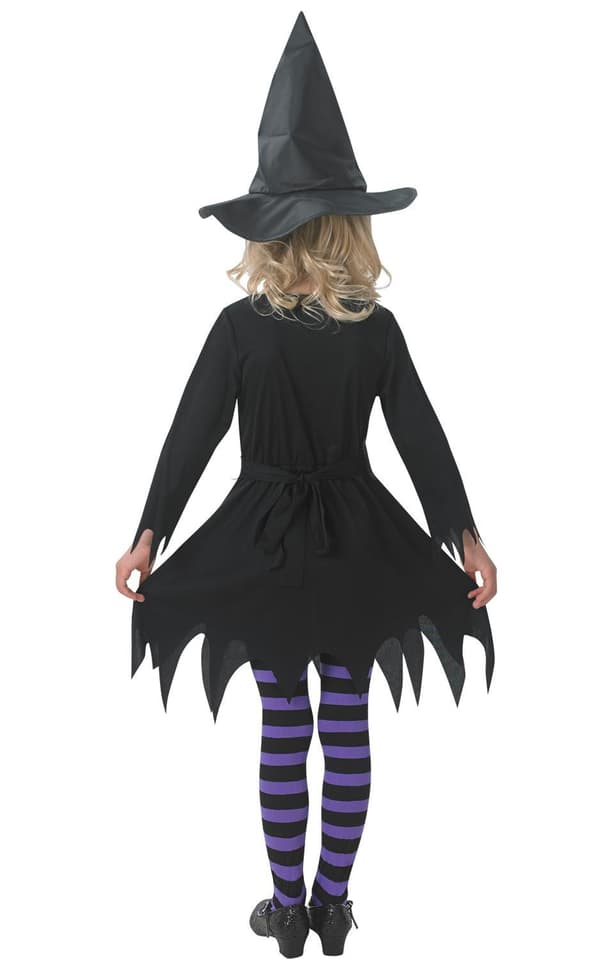 Heksekjole 98/104 cl (3-4 år) halloween kjole heks