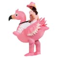 Miniatyrbild 3 av 5: Uppblåsbar Maskeraddräkt Söt Flamingo