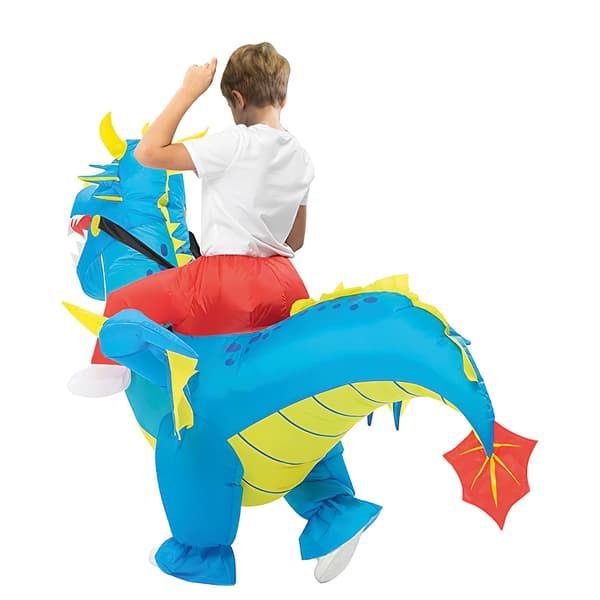 Oppustelig Dragon kostume - Kids