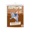 Miniatyrbild 1 av 3: Uppblåsbar Maskeraddräkt Elefant
