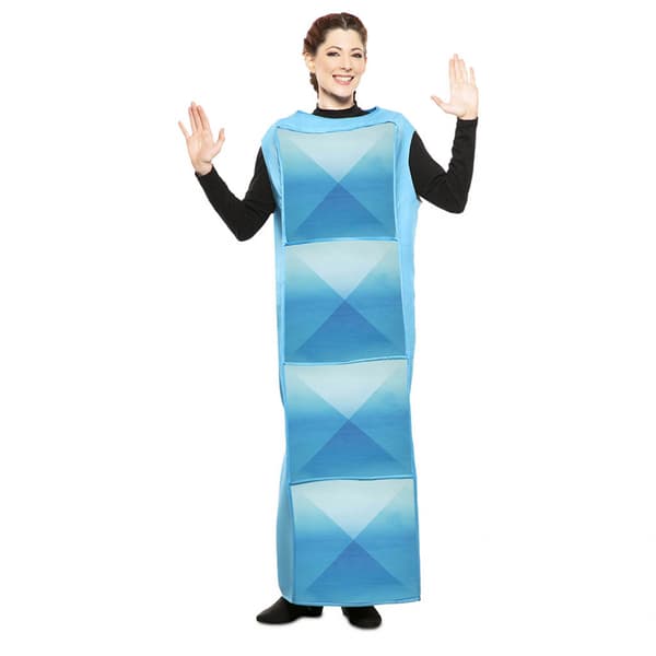 Maskerade kostume Tetris - Blå