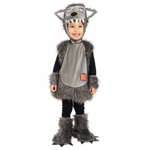 Maskeraddräkt Varg - Barn 1-2 Years (80-91 cm)
