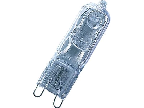 OSRAM HALOPIN PRO - Halogenlyspære - form: T13.3 - G9 - 48 W (ekvivalent 60 W) - klasse G - varmt hvitt lys - 2800 K
