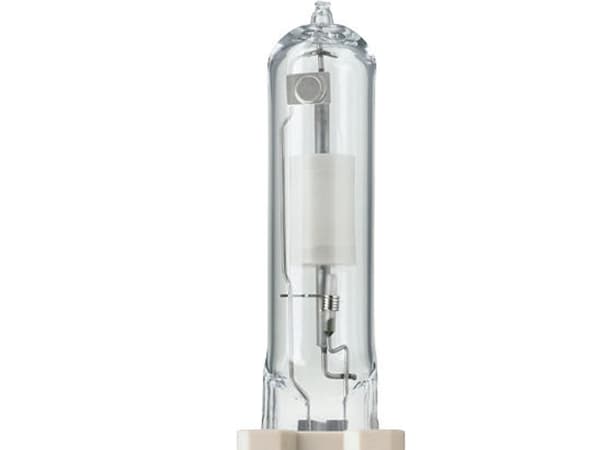 Philips MASTERColour CDM-T - CMG-glödlampa (Ceramic Metal Halide) - form: T19 - klar finish - G12 - 39.1 W - klass G - varmt vitt ljus - 3000 K