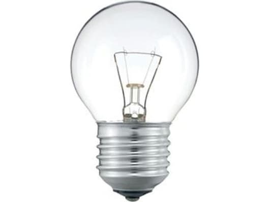 Helios Støtsikker pære 230V 40W E27Al P45CL 1CT/10x10F 1500h Soleo (WST-0043)