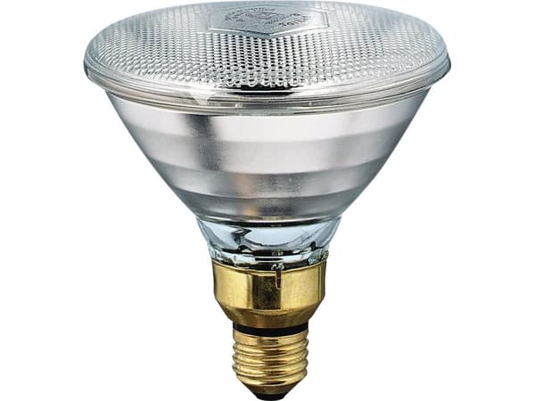 Infrapuna PAR-38IR E27 175W 125mm läpinäkyvä 8711500115799
