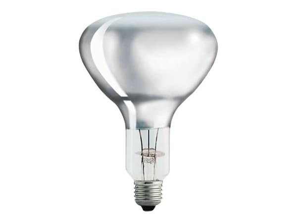 Philips InfraRed Industrial Heat - Infrarød glødelampe - form: R125 - klar finish - E27 - 375 W