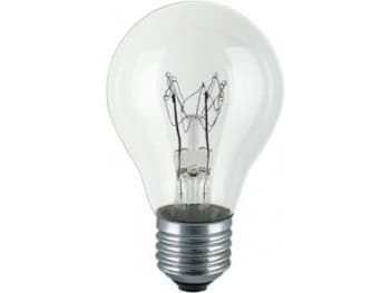 Helios signalpære, industriell 230V 40W E27 A55CL (SYG-2074)