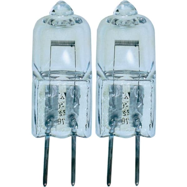 OSRAM HALOSTAR STAR - Halogenglödlampa - form: T10 - klar finish - G4 - 20 W - klass C - varmt vitt ljus - 2800 K (paket om 2)